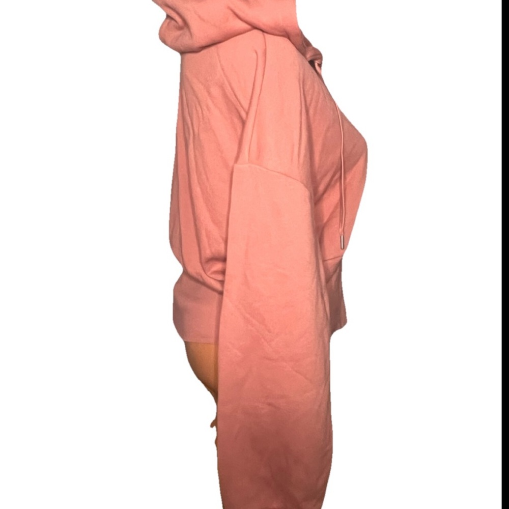 Victoria's Secret NWT Canyon Rose Cropped Corset Hoodie XL - Picture 4 of 9